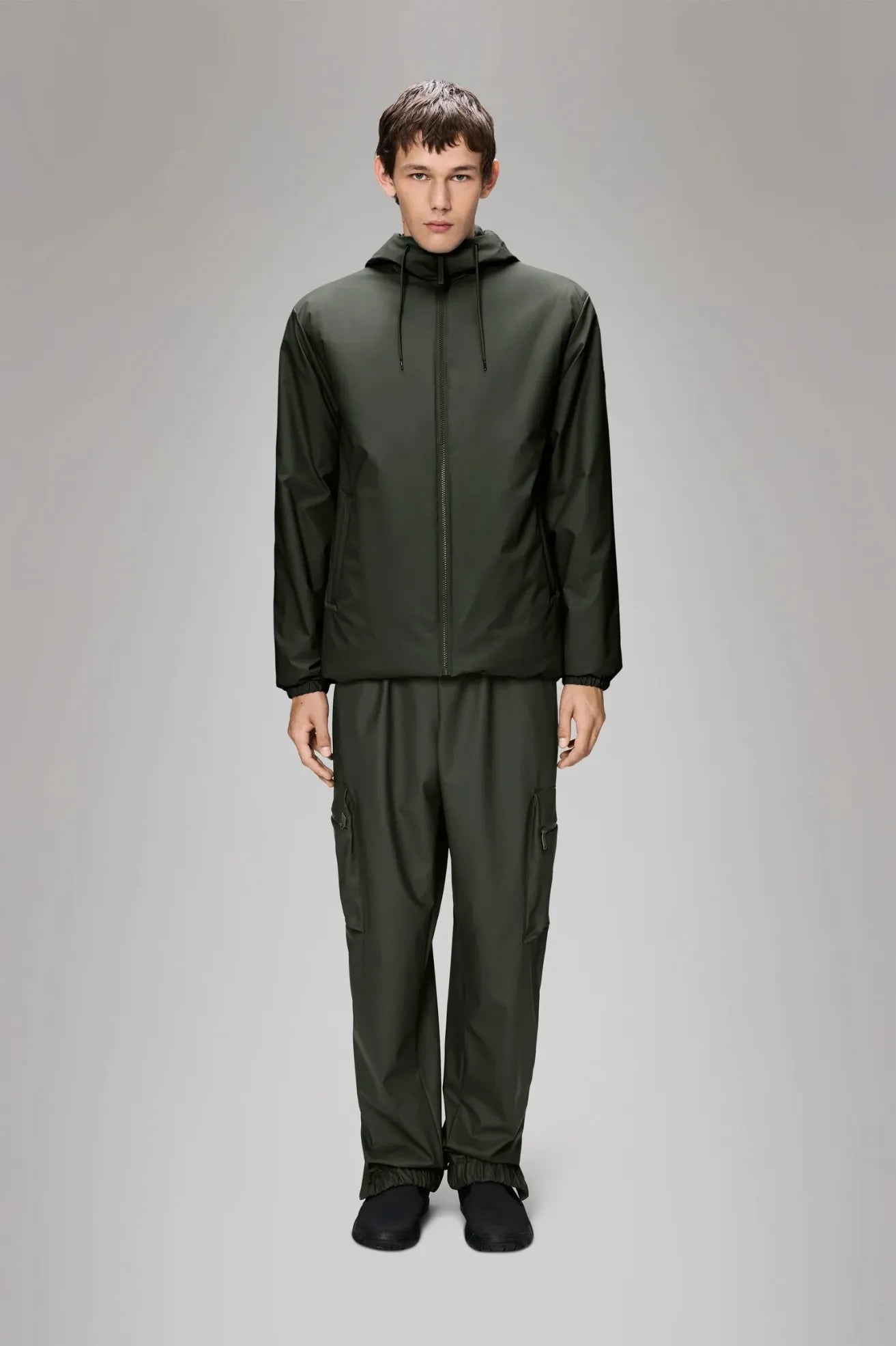 Rains Chaqueta Lohja Insulated Verde Who killed Bambi?