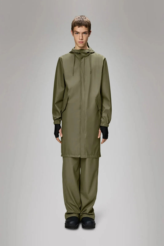 Rains Chubasquero Fishtail Parka Verde Marsh Who killed Bambi?