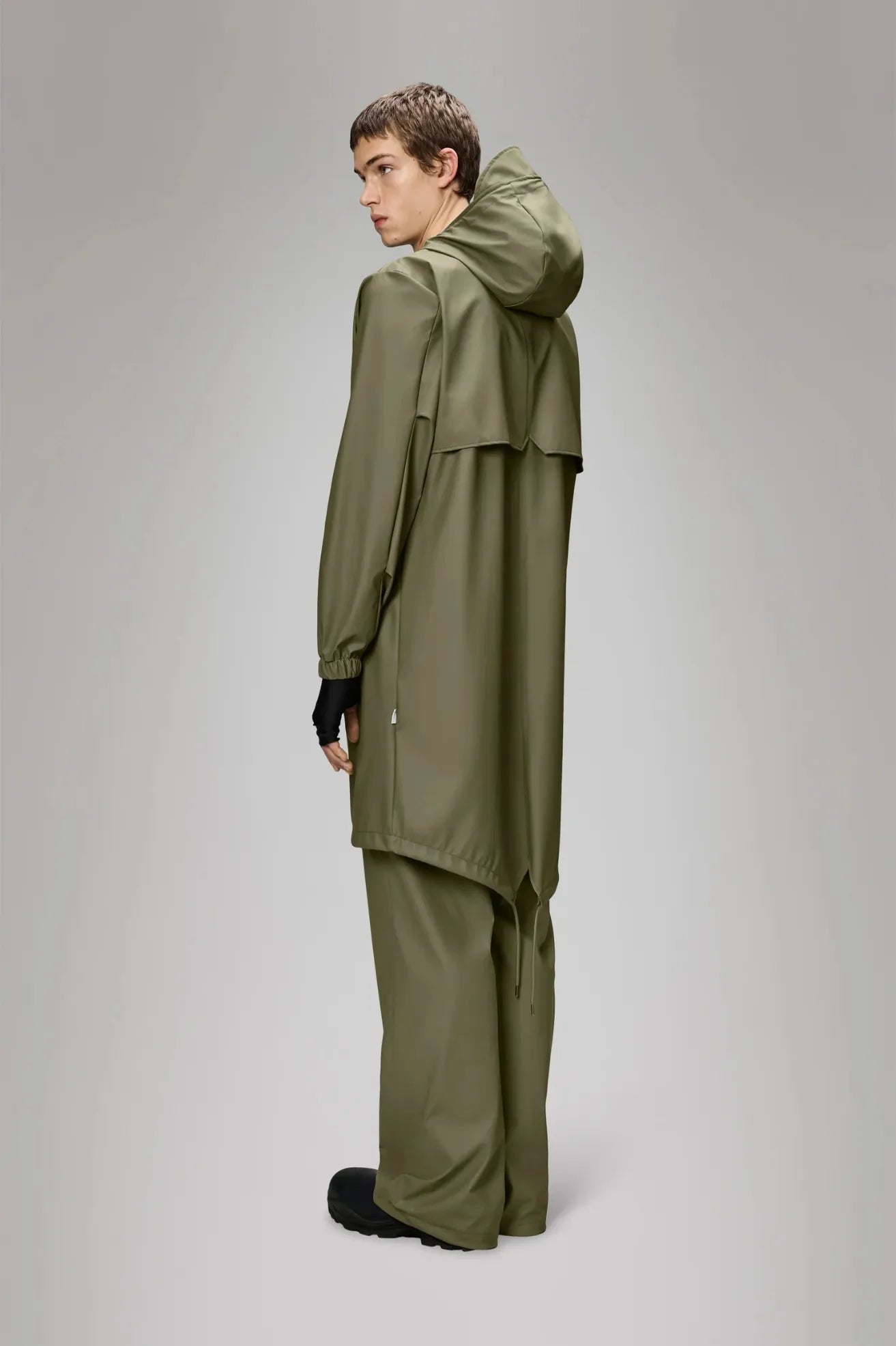 Rains Chubasquero Fishtail Parka Verde Marsh Who killed Bambi?