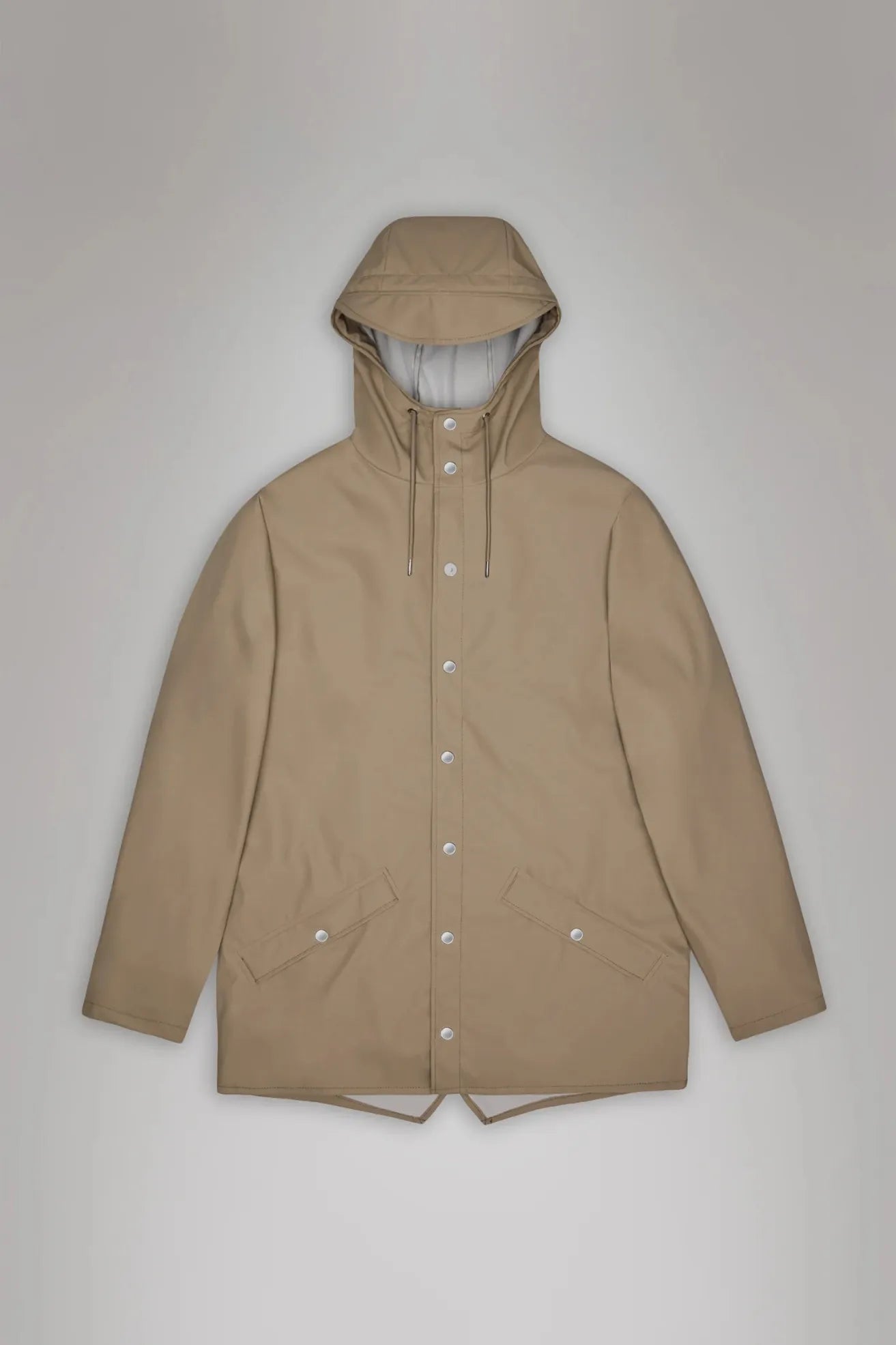 Rains Chubasquero Jacket Beige Who killed Bambi?