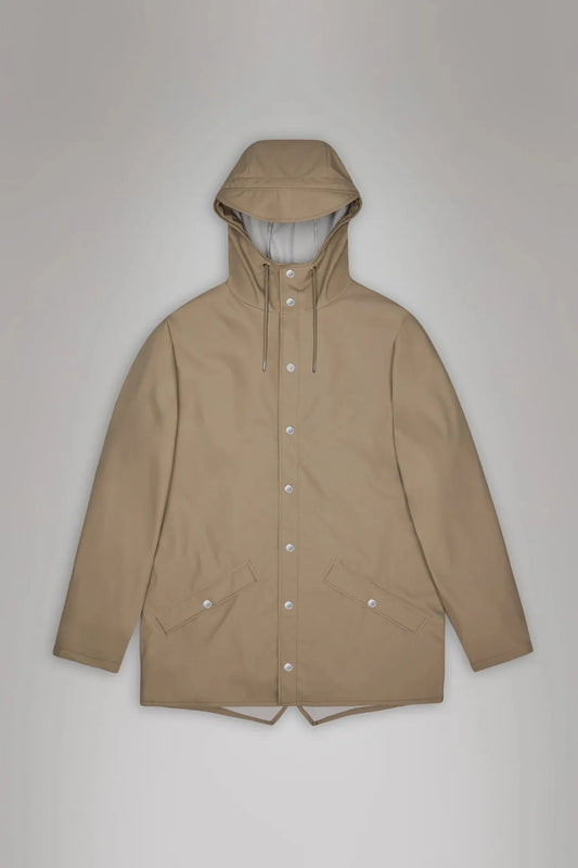 Rains Chubasquero Jacket Beige Who killed Bambi?