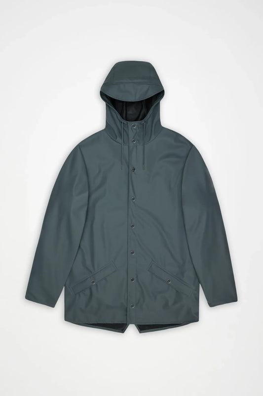 Rains Chubasquero Jacket Gris Oscuro Who killed Bambi?