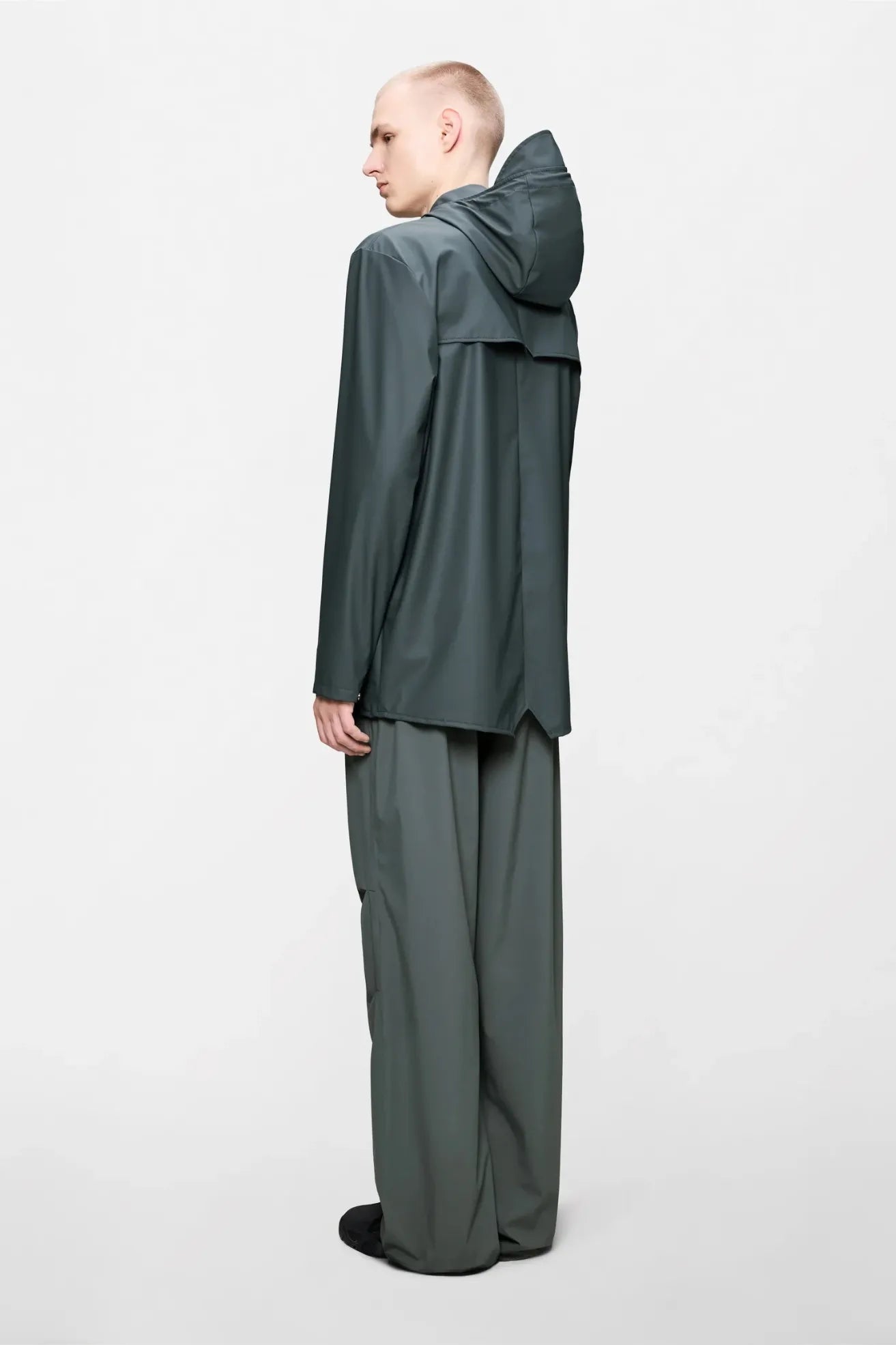 Rains Chubasquero Jacket Gris Oscuro Who killed Bambi?