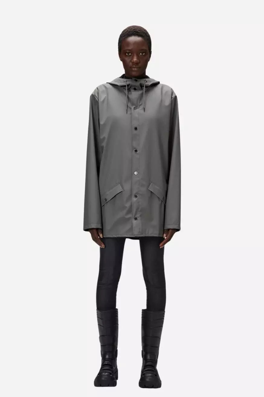 Rains Chubasquero Jacket Gris Who Killed Bambi?