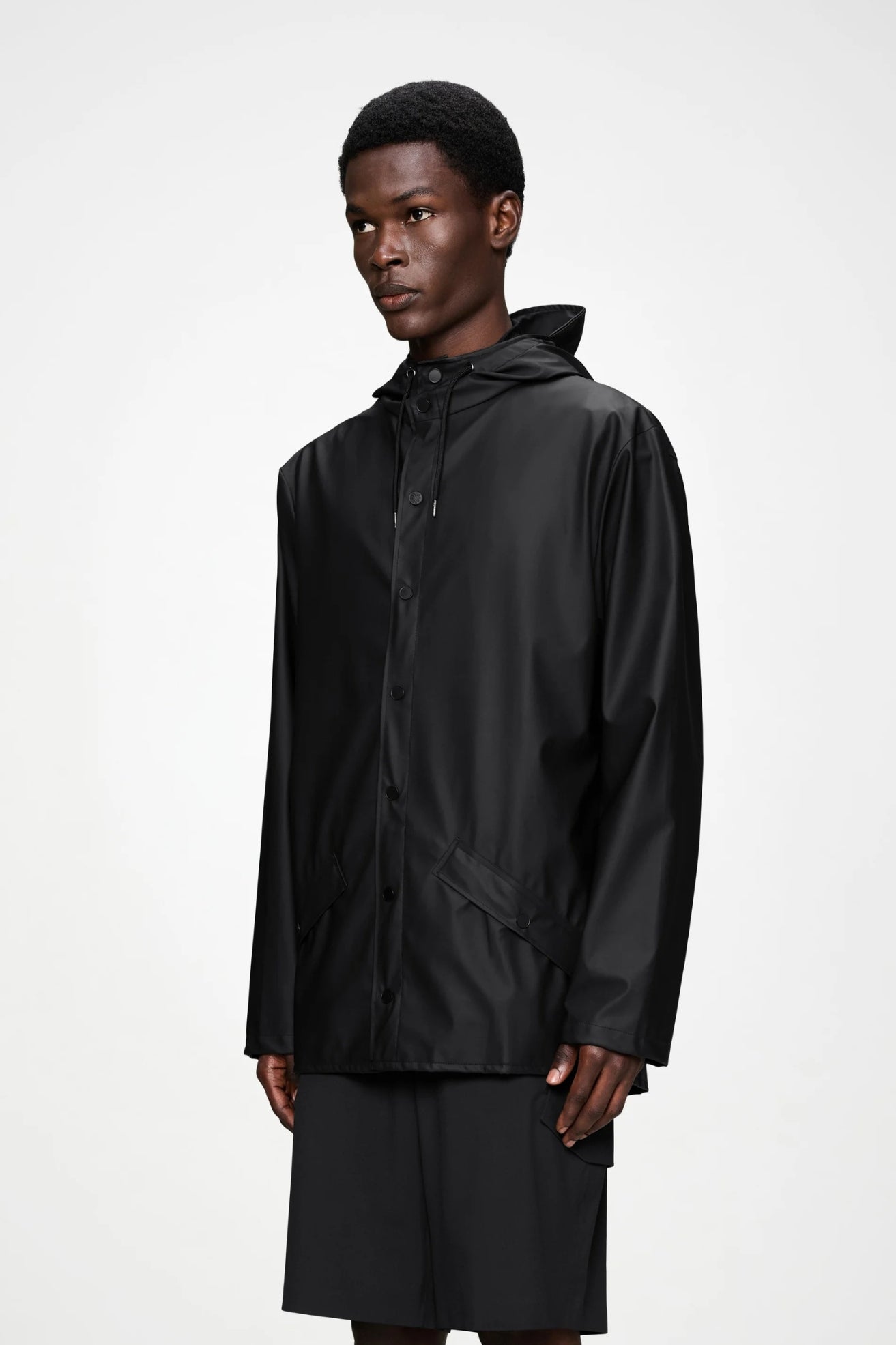 Rains Chubasquero Jacket Negro Who killed Bambi?