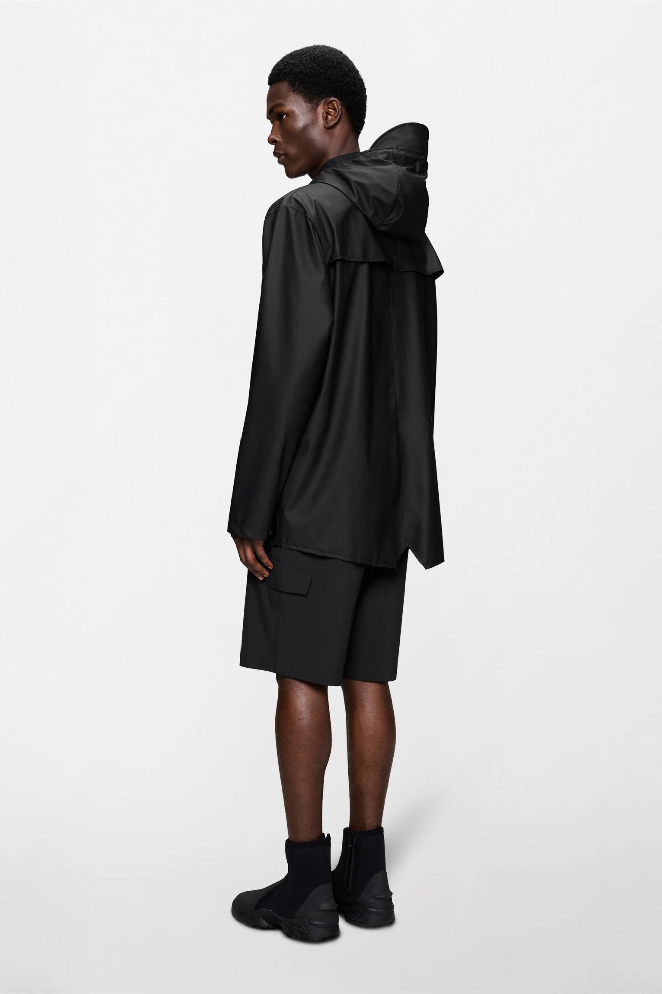 Rains Chubasquero Jacket Negro Who killed Bambi?