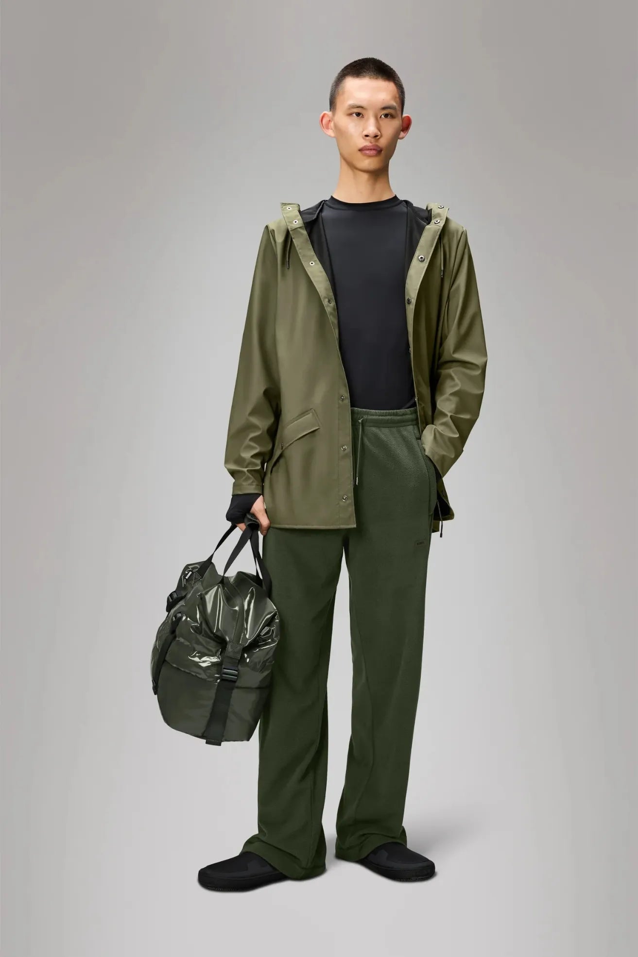 Rains Chubasquero Jacket Verde Marsh Who killed Bambi?
