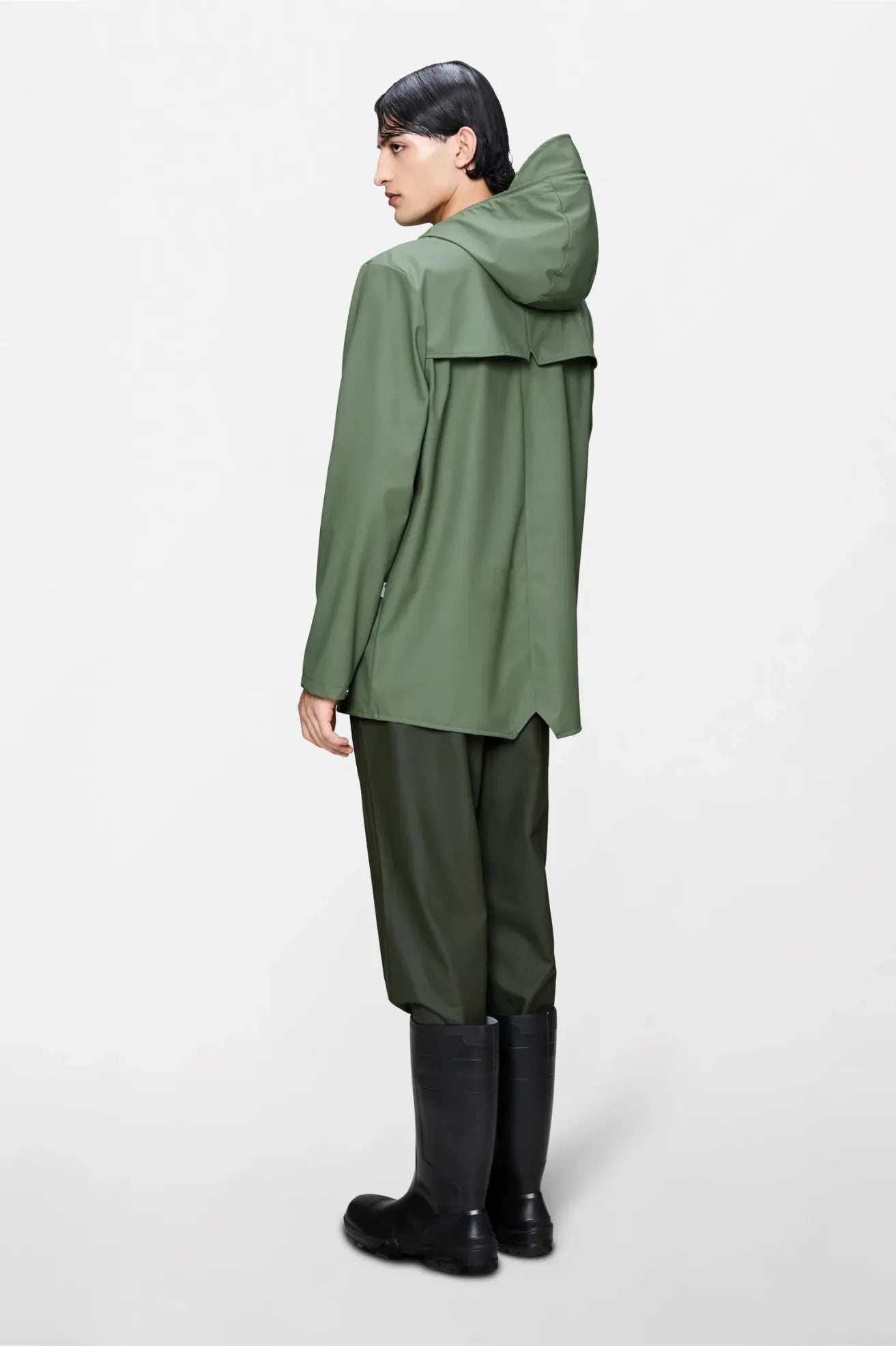 Rains Chubasquero Jacket Verde Well Who killed Bambi?