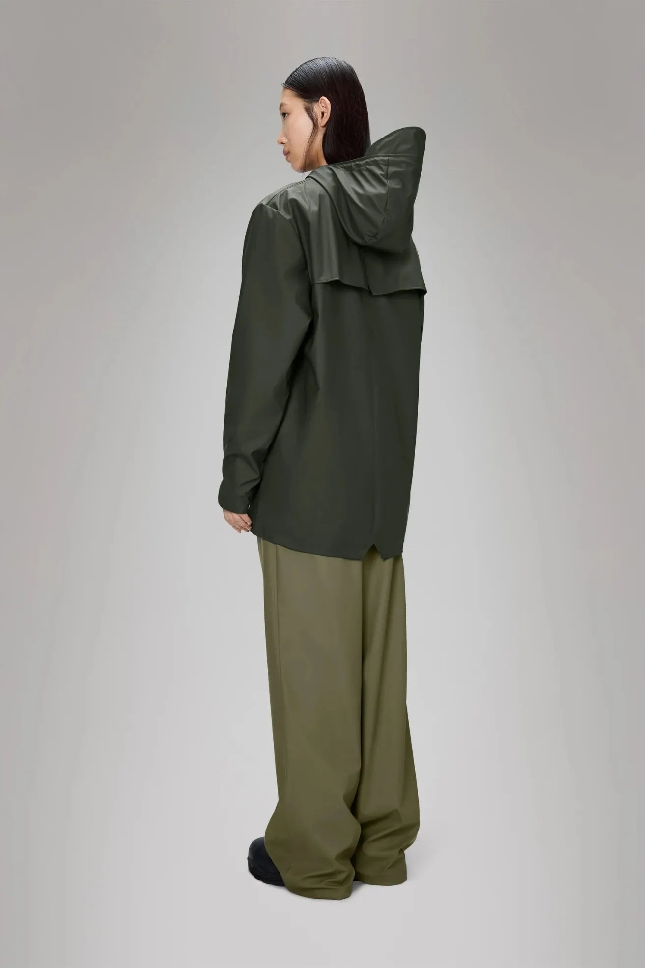 Rains Chubasquero Jacket Verde Who killed Bambi?