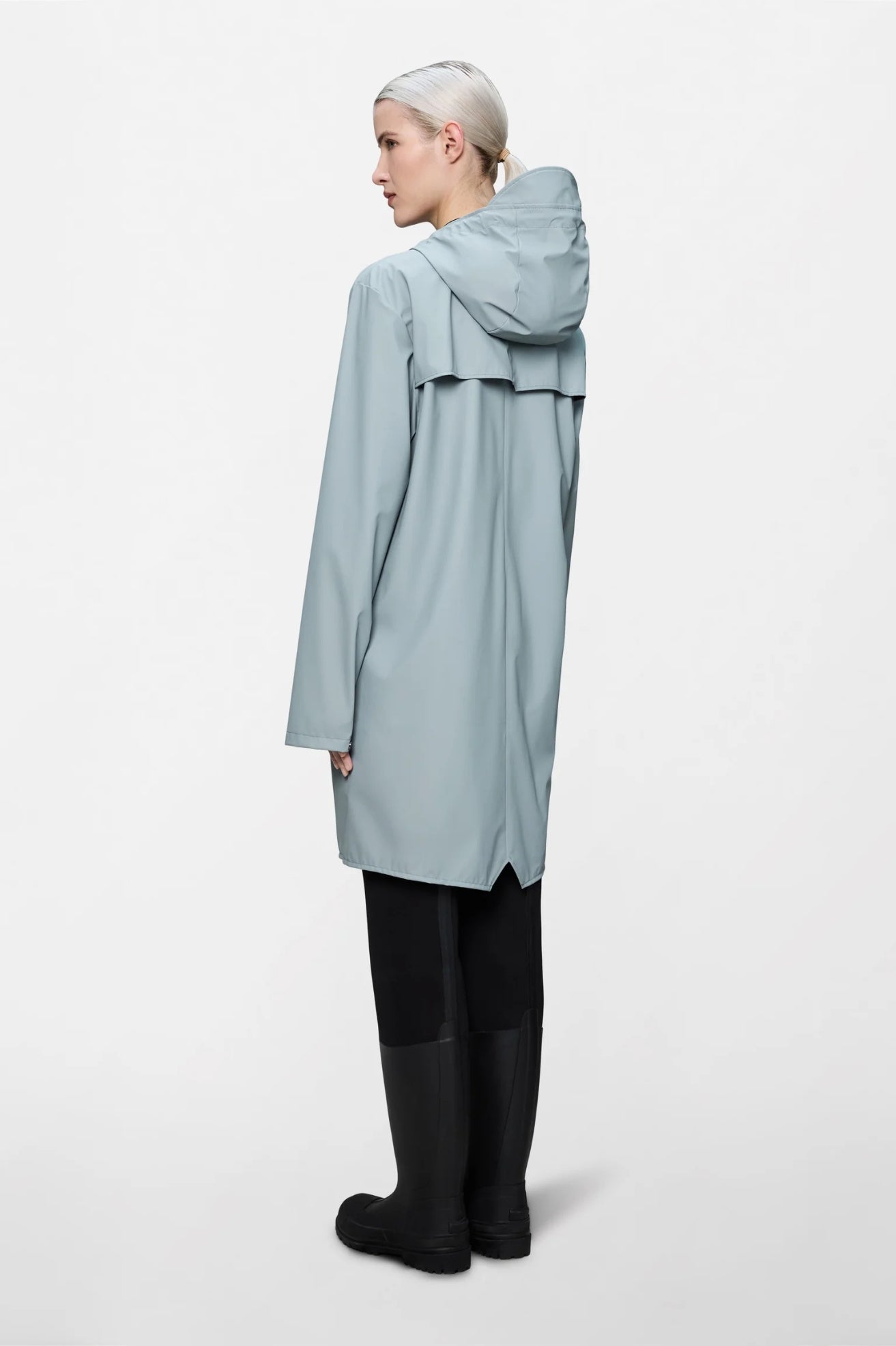 Rains Chubasquero Long Jacket Azul Pool Who killed Bambi?