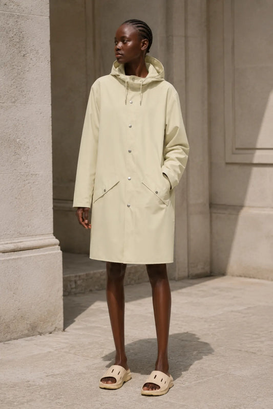 Rains Chubasquero Long Jacket Dune Who killed Bambi?