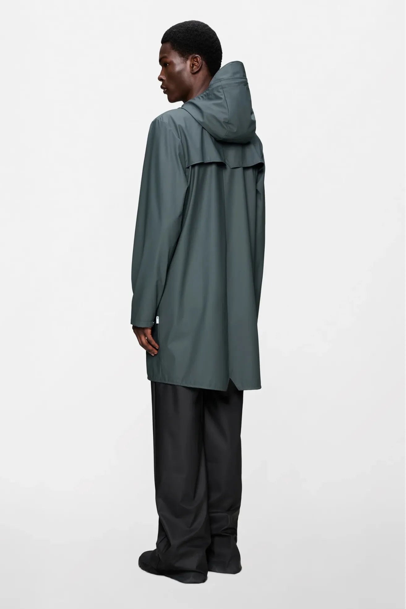 Rains Chubasquero Long Jacket Gris Oscuro Who killed Bambi?