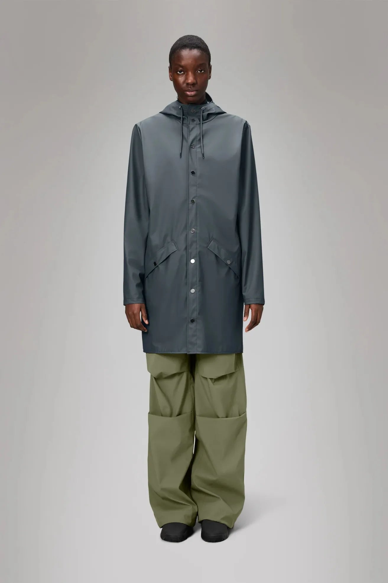 Rains Chubasquero Long Jacket Lagoon Who killed Bambi?