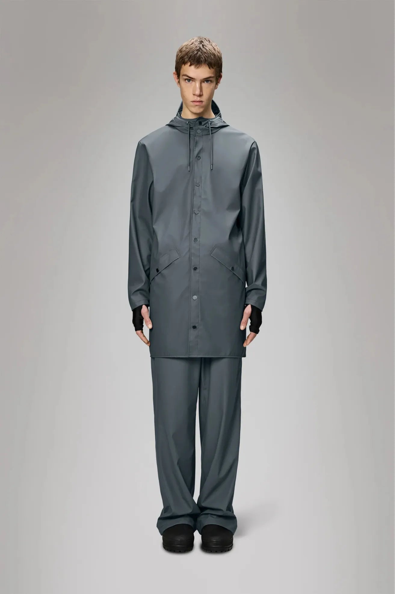 Rains Chubasquero Long Jacket Lagoon Who killed Bambi?