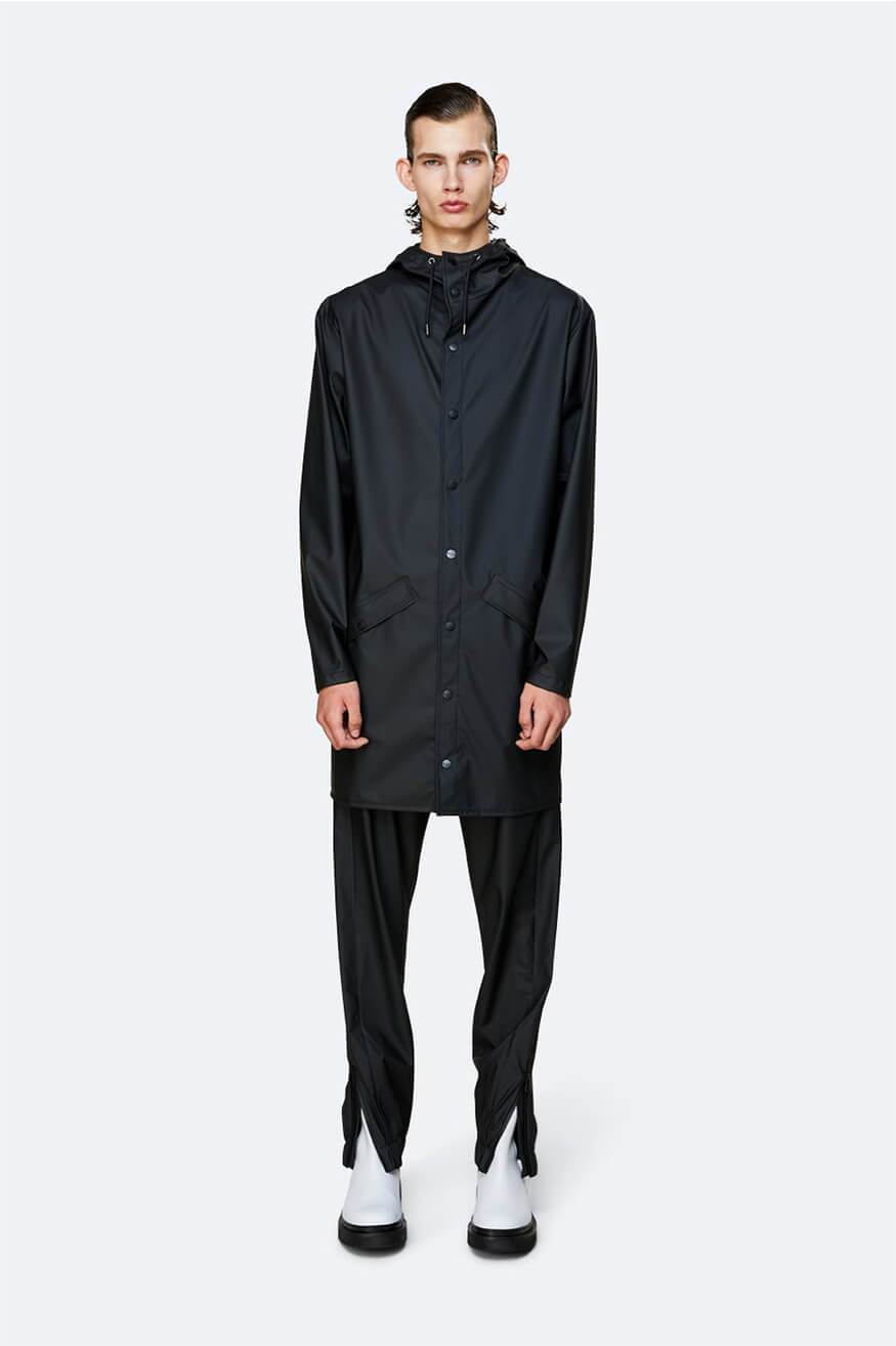 Rains Chubasquero Long Jacket Negro Who Killed Bambi?