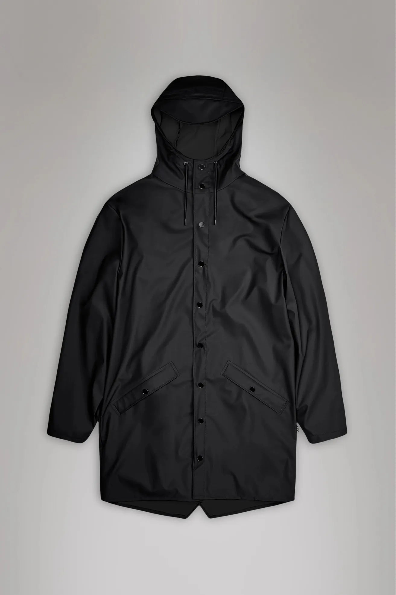 Rains Chubasquero Long Jacket Negro Who killed Bambi?