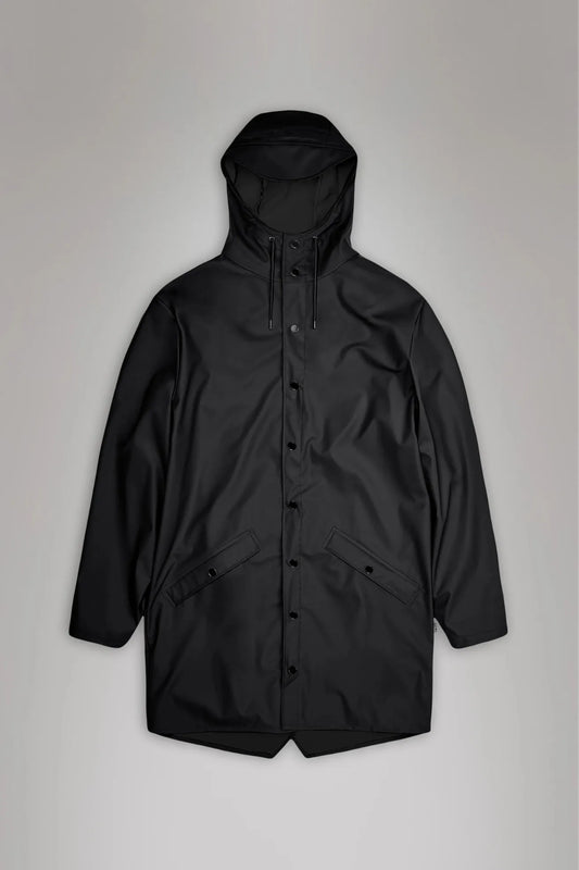 Rains Chubasquero Long Jacket Negro Who killed Bambi?
