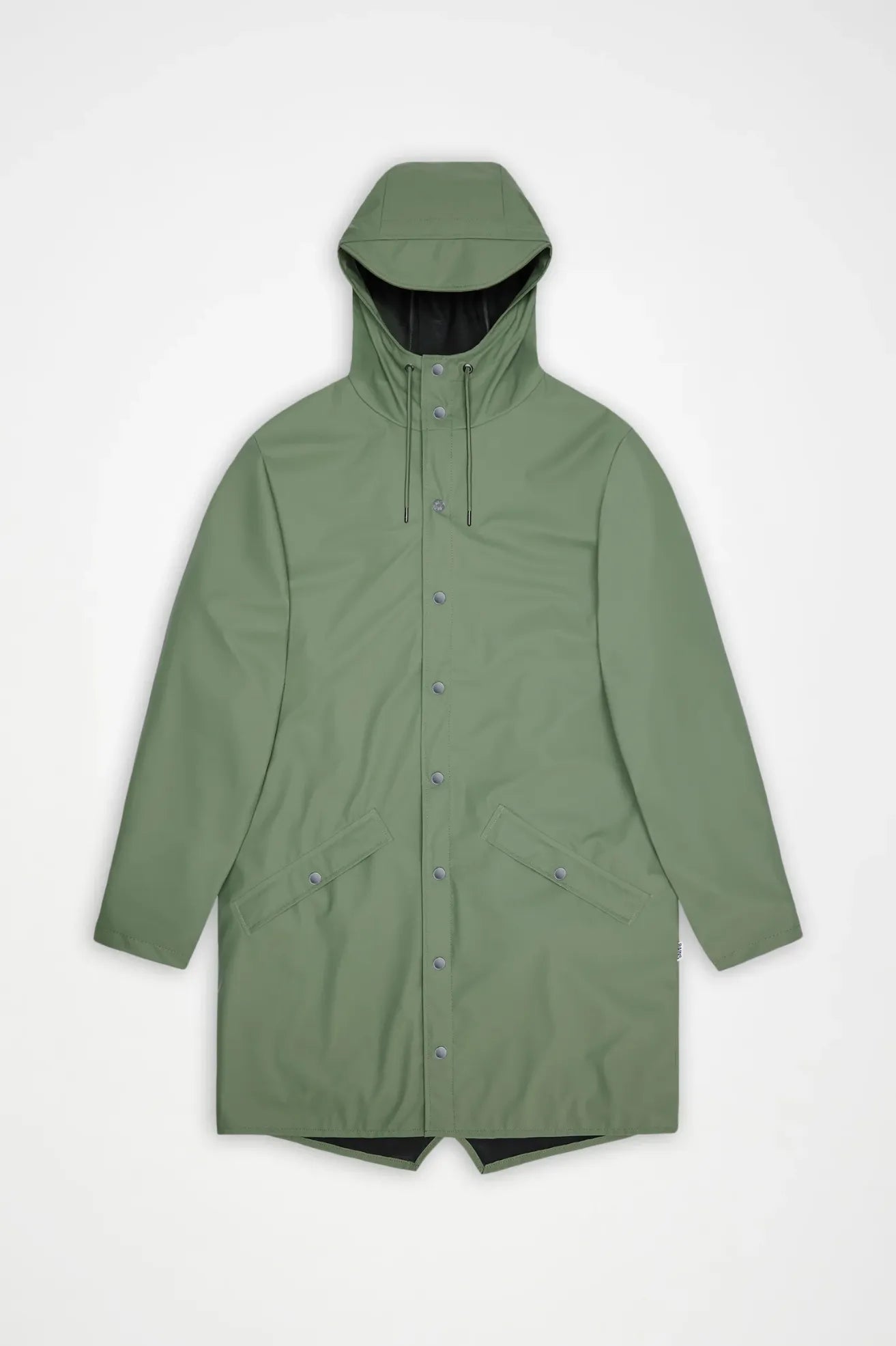 Rains Chubasquero Long Jacket Verde Well Who killed Bambi?