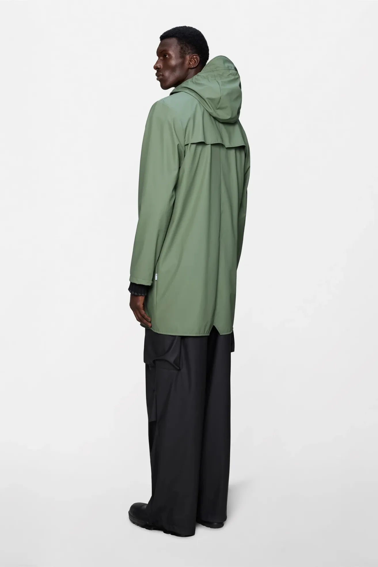 Rains Chubasquero Long Jacket Verde Well Who killed Bambi?