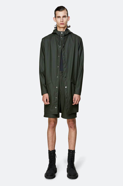 Rains Chubasquero Long Jacket Verde Who Killed Bambi?