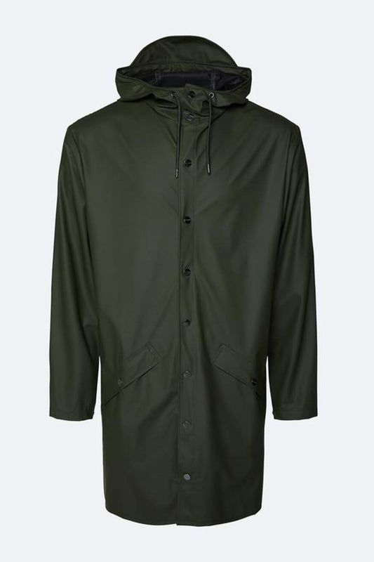 Rains Chubasquero Long Jacket Verde Who Killed Bambi?