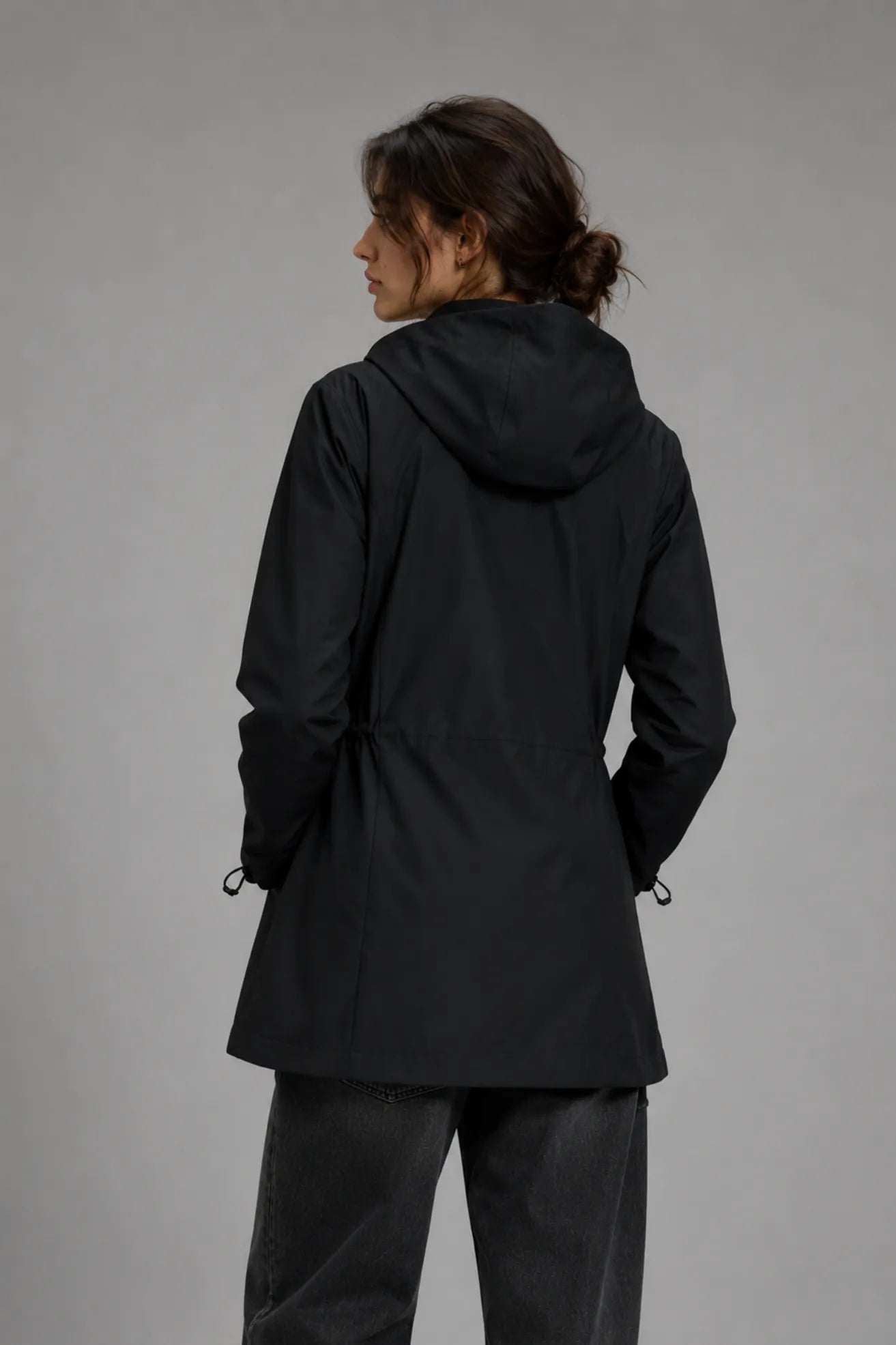Rains Chubasquero Mujer Mito W Jacket Negro Who killed Bambi?