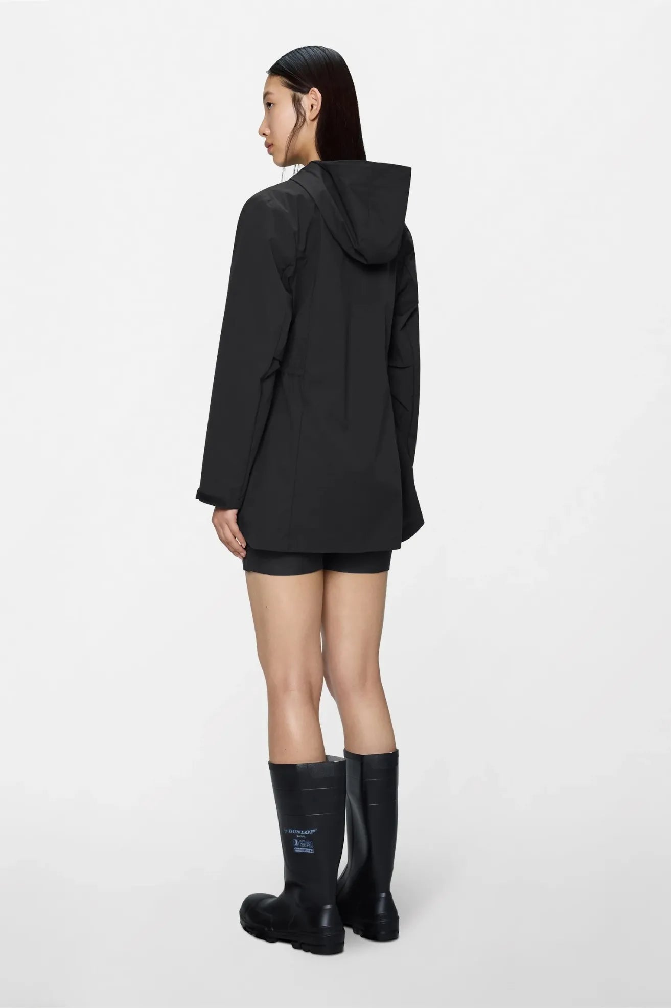 Rains Chubasquero Mujer Mito W Jacket Negro Who killed Bambi?