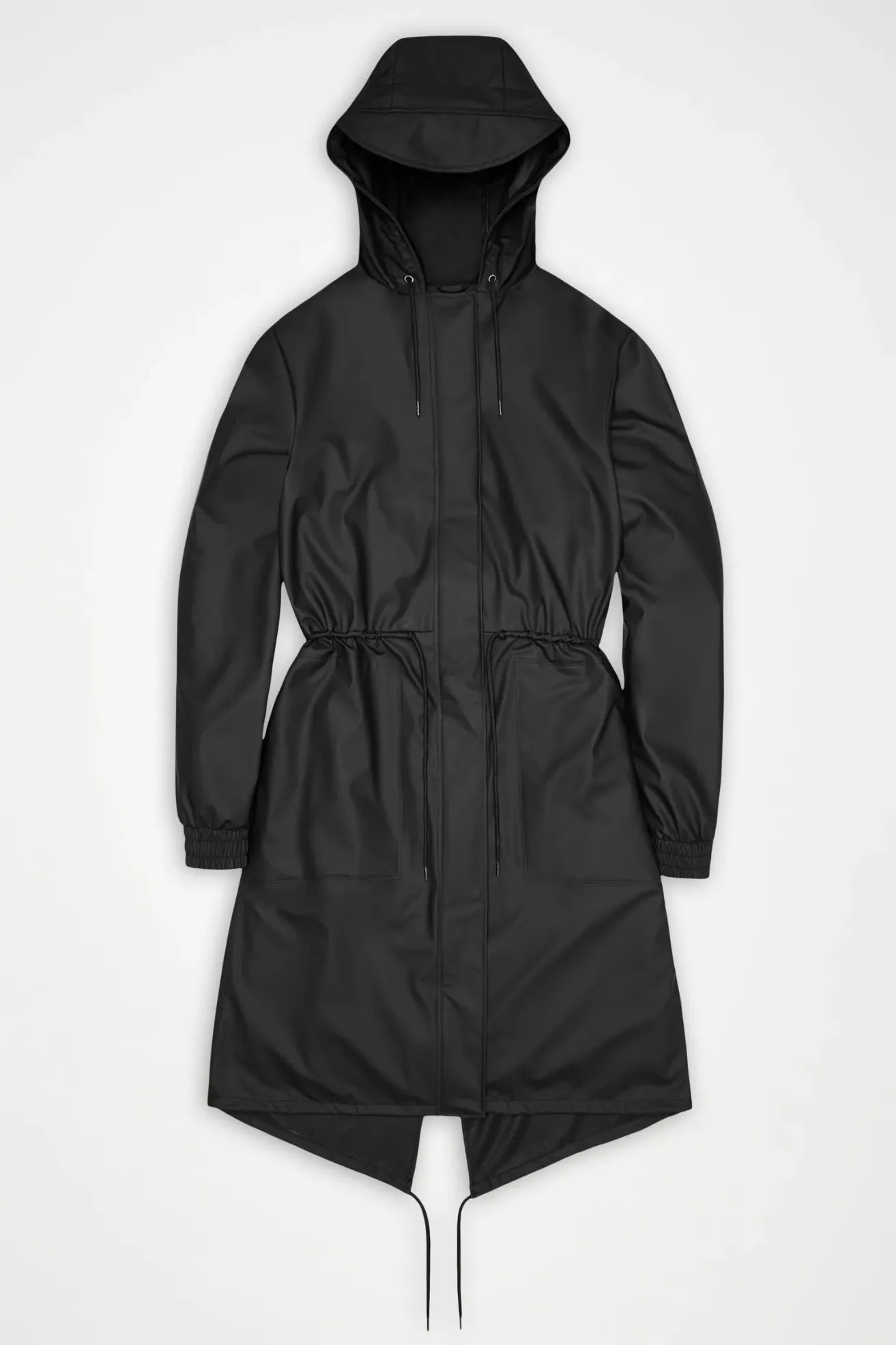 Rains Chubasquero Mujer String W Parka Negro Who killed Bambi?