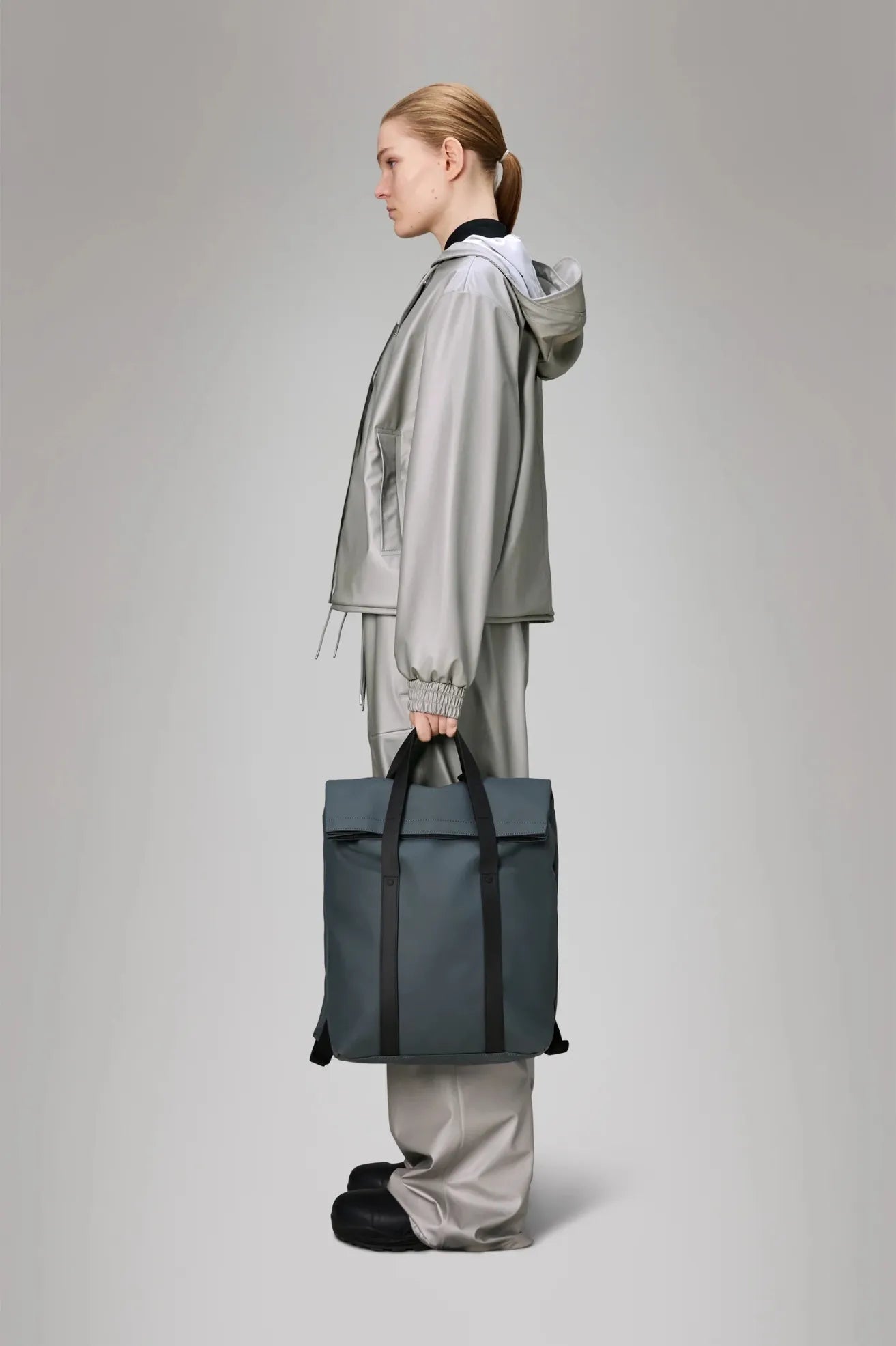 Rains Mochila 2 Way Tote Backpack Lagoon Who killed Bambi?