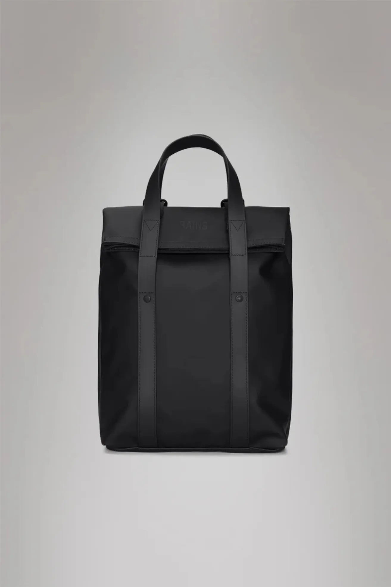 Rains Mochila 2 Way Tote Backpack Mini Negra Who killed Bambi?