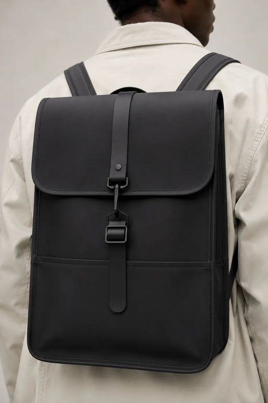 Rains Mochila Backpack Mini Negra Who killed Bambi?