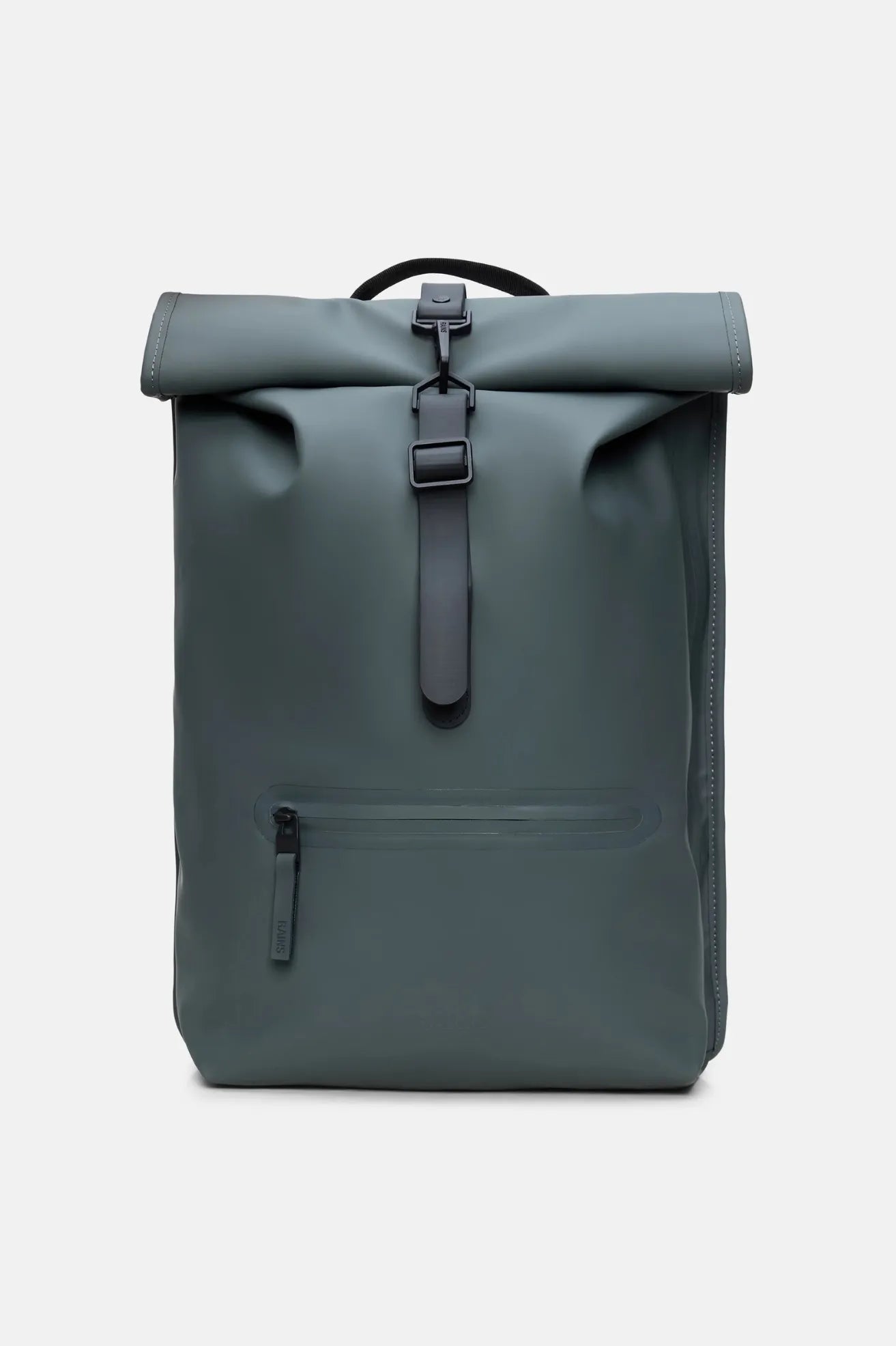 Rains Mochila Rolltop Rucksack Gris Oscuro Who killed Bambi?