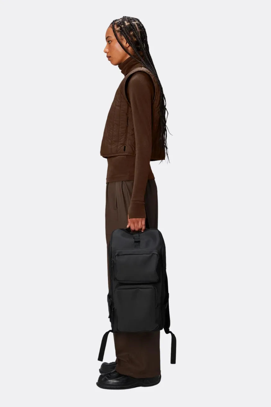 Rains Mochila Trail Cargo Backpack Negra Who killed Bambi?