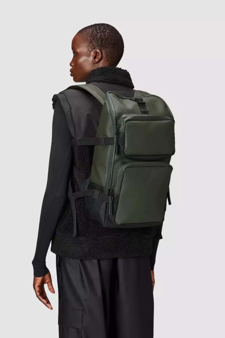 Rains Mochila Trail Cargo Backpack Verde Who killed Bambi?