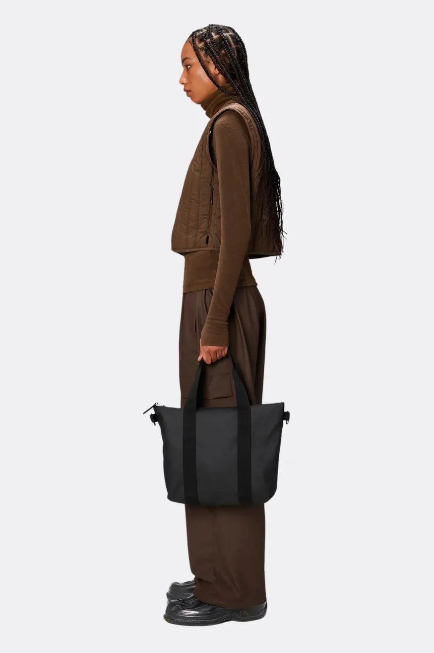 Rains Tote Bag Micro Negro Who killed Bambi?