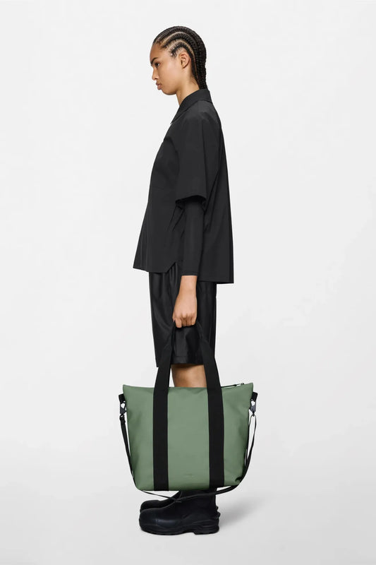 Rains Tote Bag Mini Verde Well Who killed Bambi?