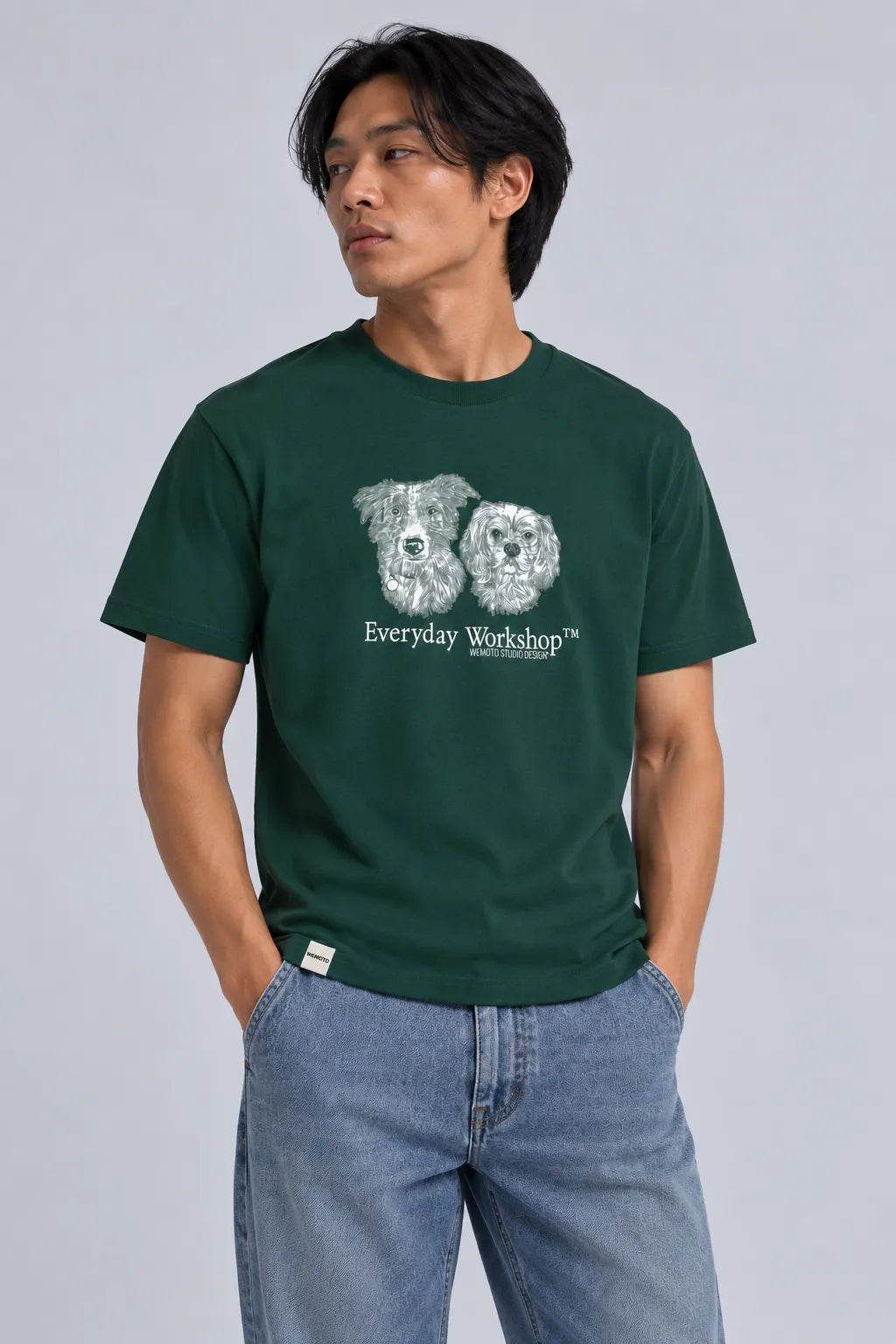 Wemoto Clothing T-shirt Homem Fratelli Branca