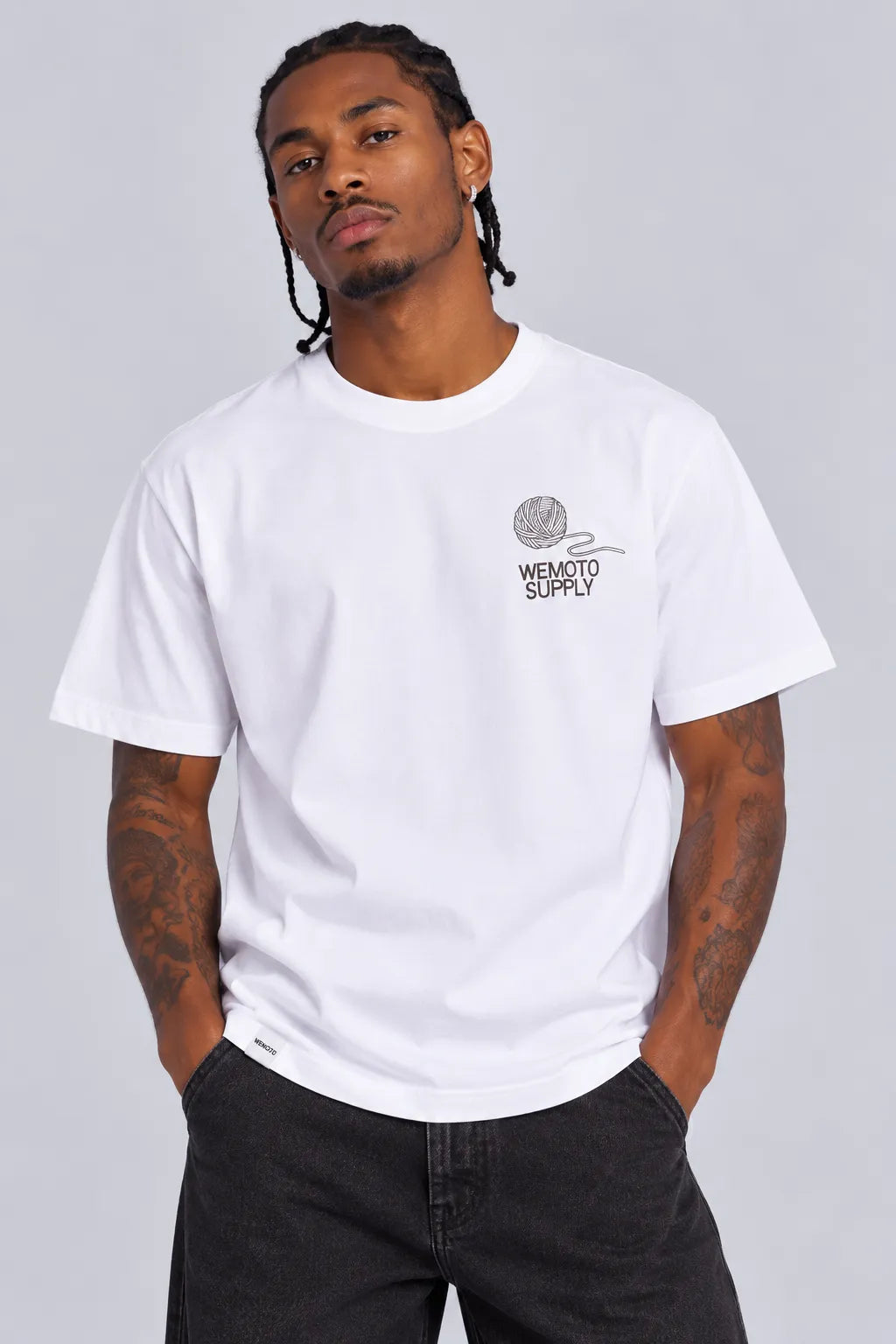 Wemoto Clothing T-shirt Homem Fratelli Branca