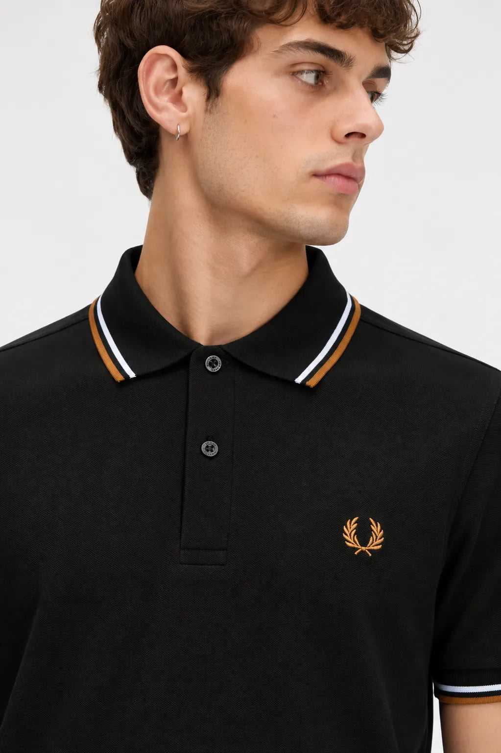 Fred Perry Polo M3600 Homem Verde T50