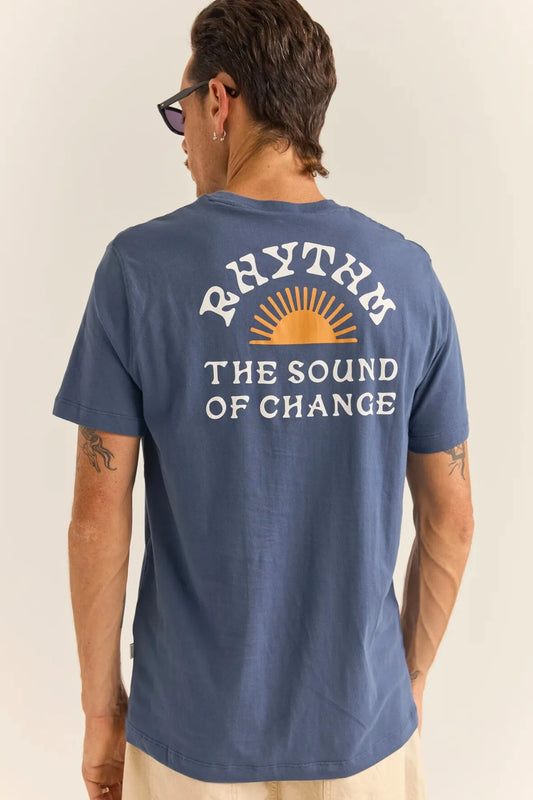 Rhythm Camiseta Hombre Awake Azul Who killed Bambi?