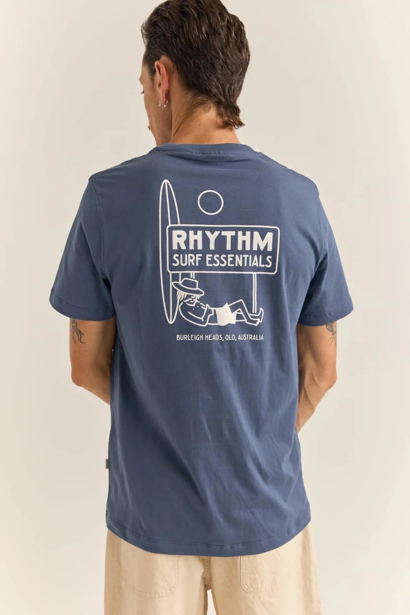 Rhythm Camiseta Hombre Siesta Azul Who killed Bambi?
