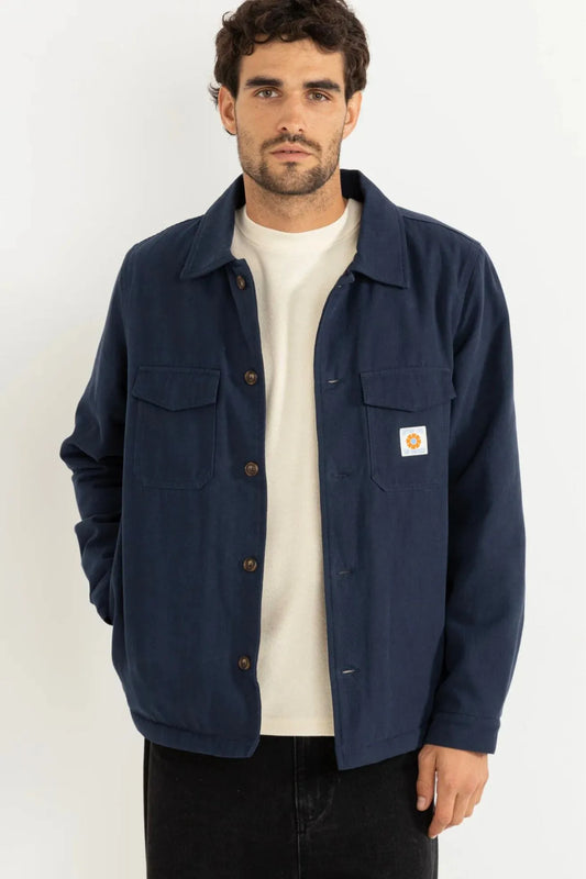 Rhythm Chaqueta Hombre Sherpa Azul Who killed Bambi?