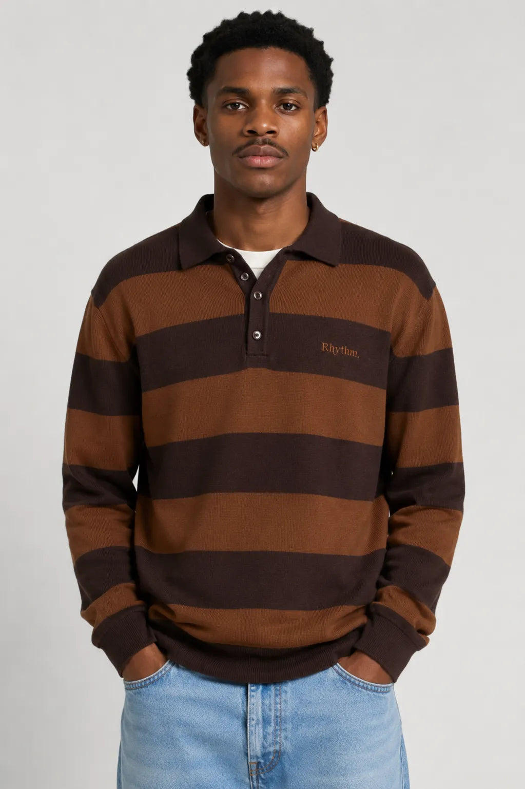 Rhythm Jersey Tipo Polo Hombre Rayas Ventura Who killed Bambi?
