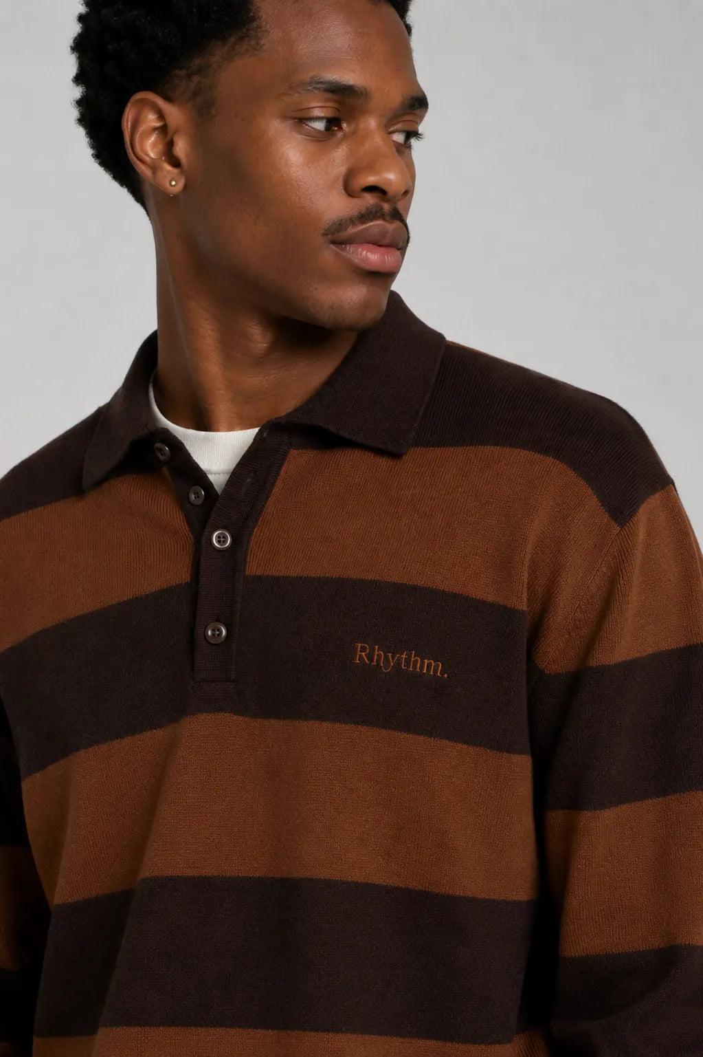 Rhythm Jersey Tipo Polo Hombre Rayas Ventura Who killed Bambi?