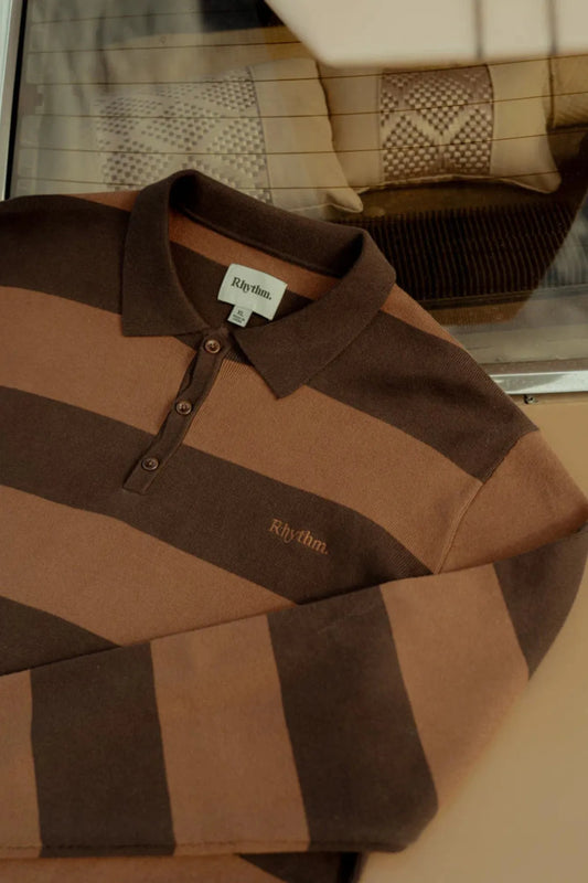 Rhythm Jersey Tipo Polo Hombre Rayas Ventura Who killed Bambi?