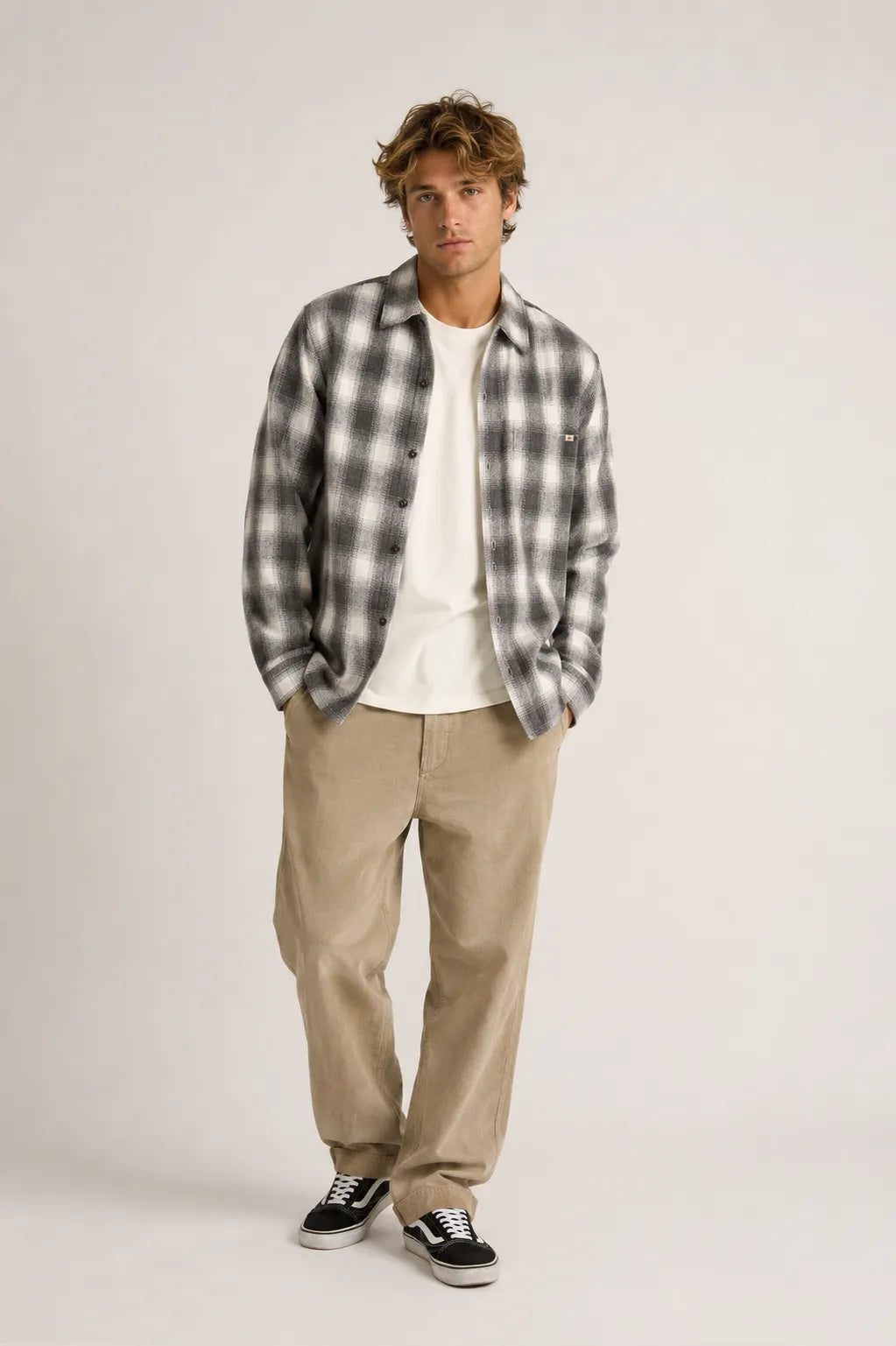 Rhythm Sobrecamisa Hombre Flannel Ash Who killed Bambi?
