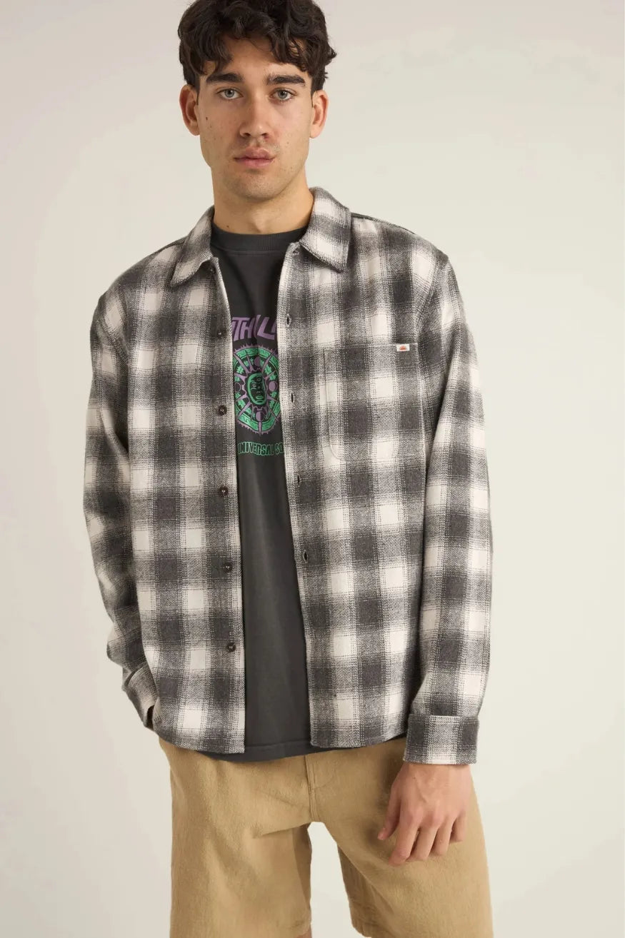 Rhythm Sobrecamisa Hombre Flannel Ash Who killed Bambi?