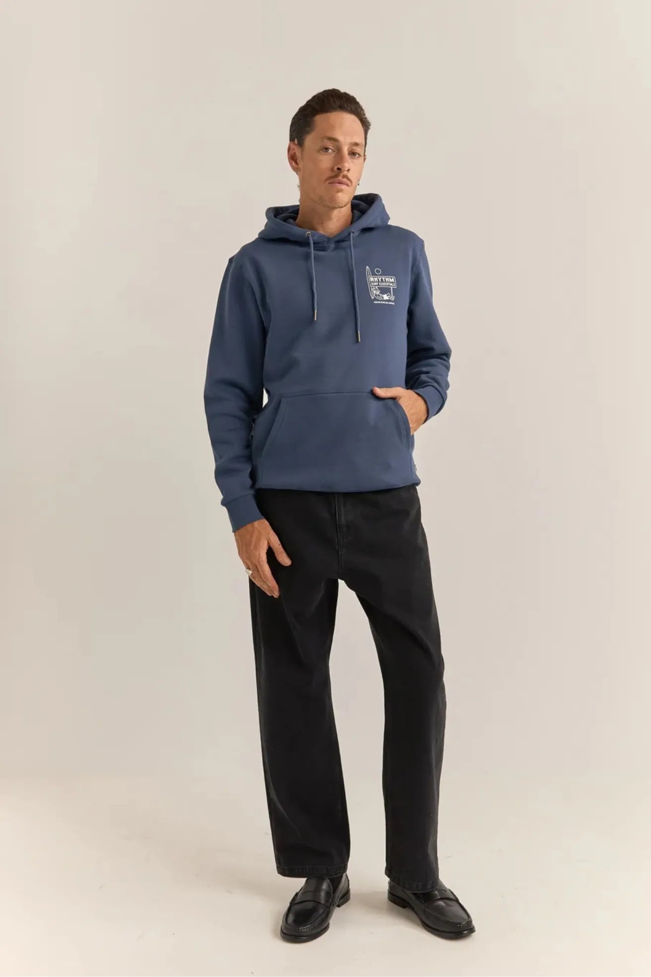 Rhythm Sudadera Capucha Hombre Siesta Azul Who killed Bambi?