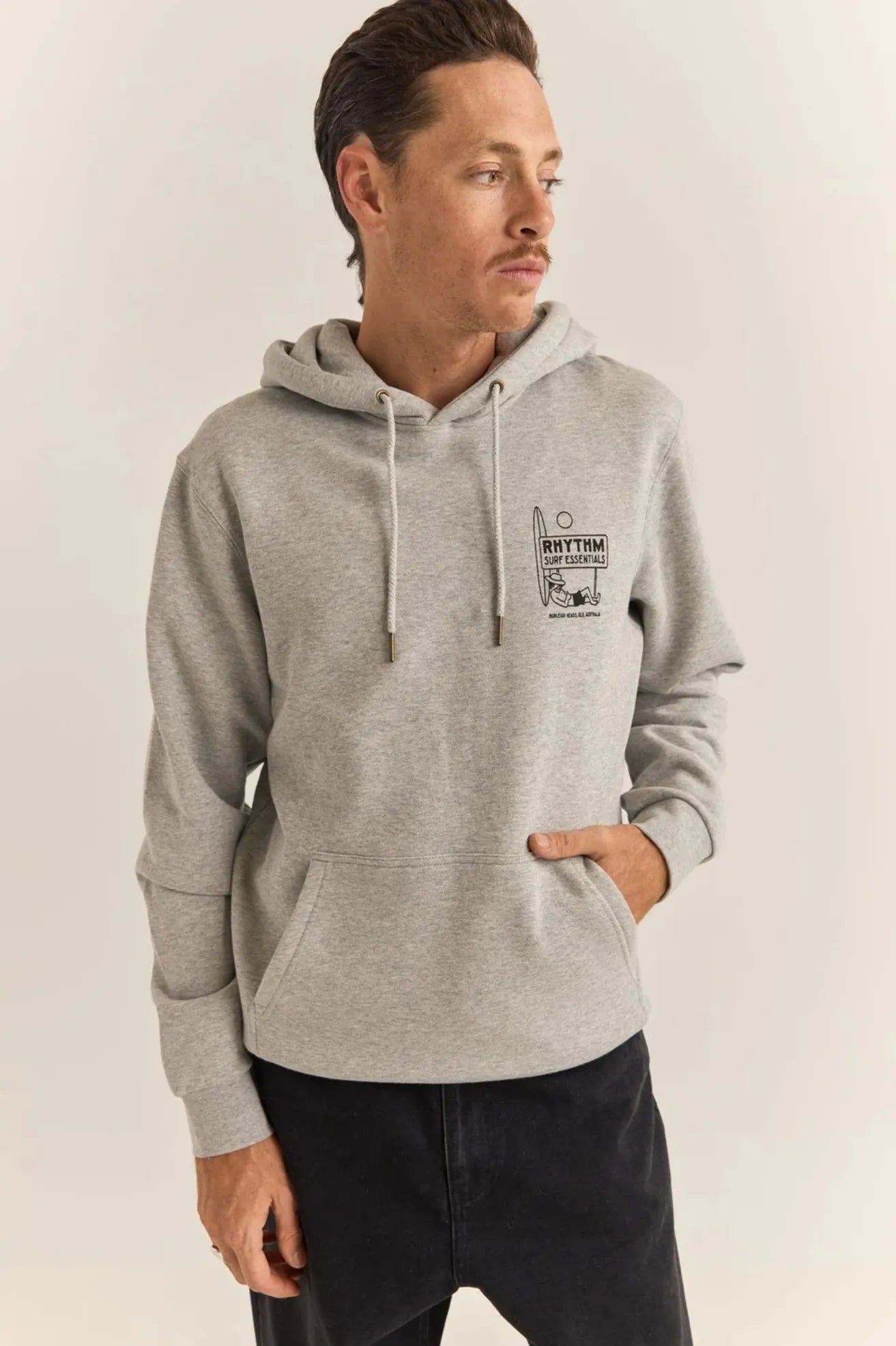Rhythm Sudadera Capucha Hombre Siesta Gris Who killed Bambi?