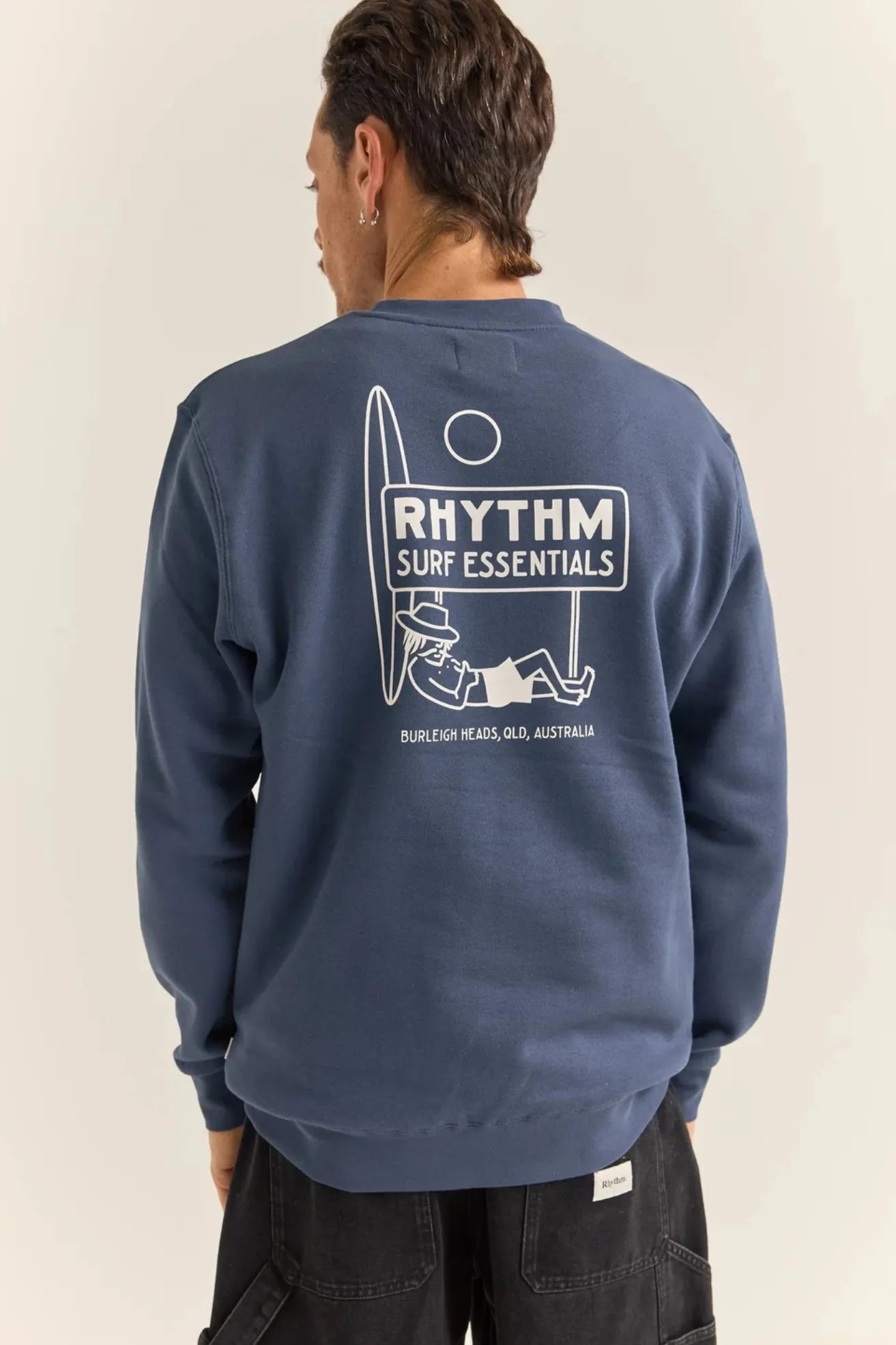Rhythm Sudadera Hombre Siesta Azul Who killed Bambi?